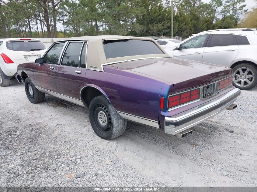 1G1BU51E8KR167122 1989 Chevrolet Caprice Classic Brougham