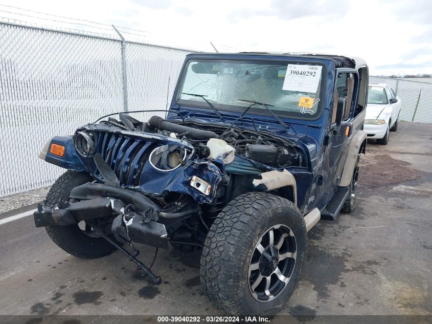 2001 Jeep Wrangler Sport VIN: 1J4FA49S81P312475 Lot: 39611050