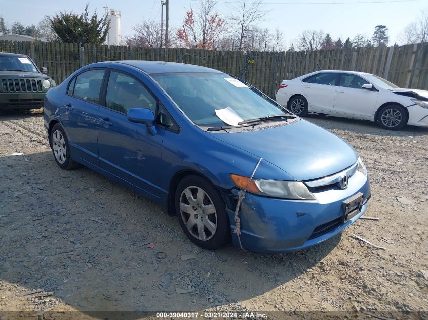 1HGFA16507L129222 | 2007 HONDA CIVIC