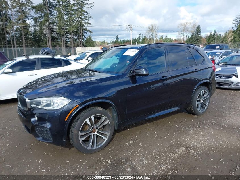 2014 BMW X5 xDrive35I VIN: 5UXKR0C52E0C26295 Lot: 39040329