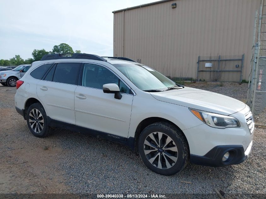 2016 Subaru Outback 3.6R Limited VIN: 4S4BSENC6G3319068 Lot: 39040338