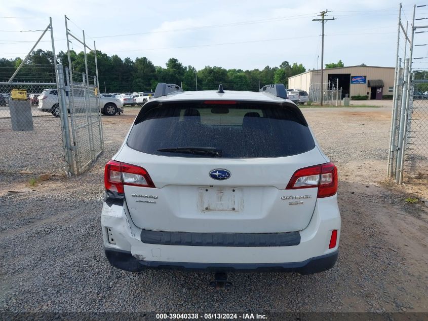 2016 Subaru Outback 3.6R Limited VIN: 4S4BSENC6G3319068 Lot: 39040338