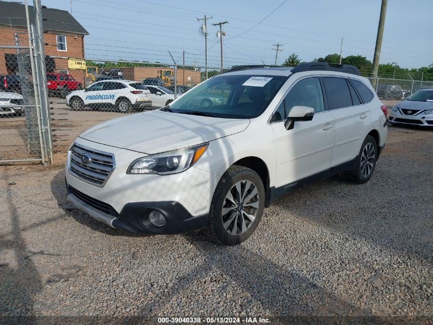 2016 Subaru Outback 3.6R Limited VIN: 4S4BSENC6G3319068 Lot: 39040338