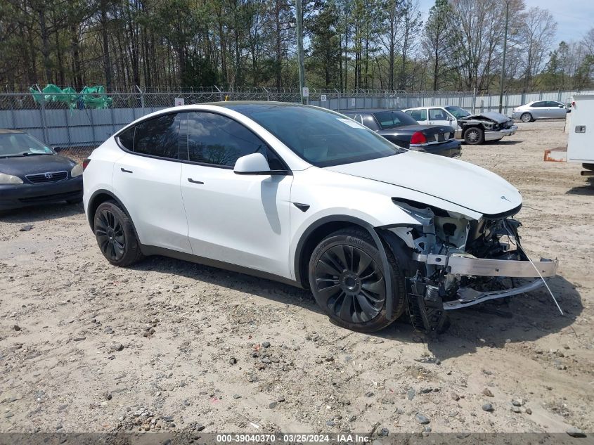 2023 TESLA MODEL Y AWD/LONG RANGE DUAL MOTOR ALL-WHEEL DRIVE - 7SAYGAEE2PF660094