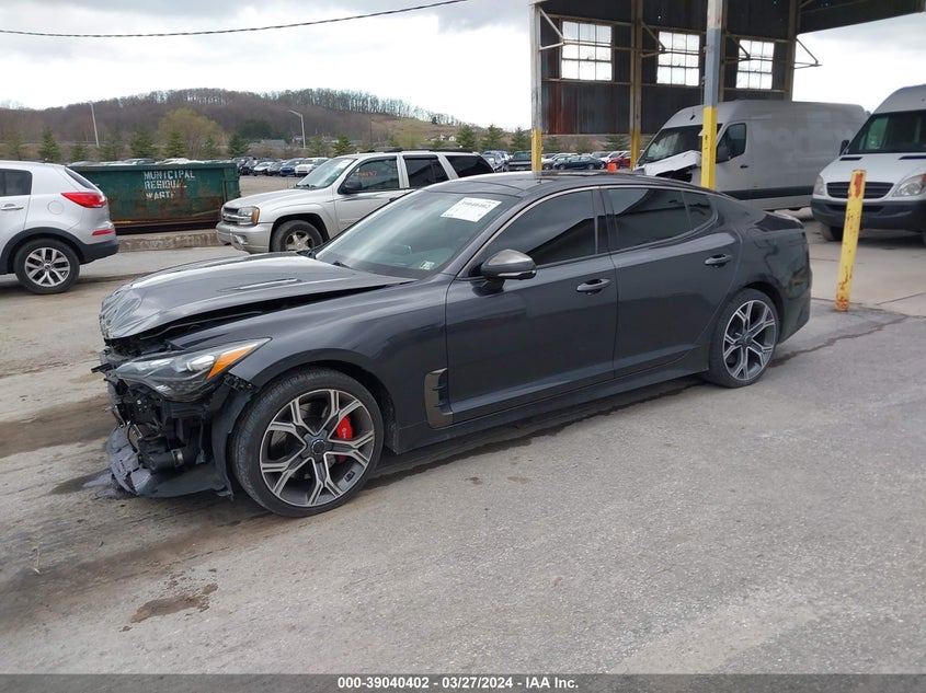 2019 Kia Stinger Gt2 VIN: KNAE55LC6K6058184 Lot: 39040402