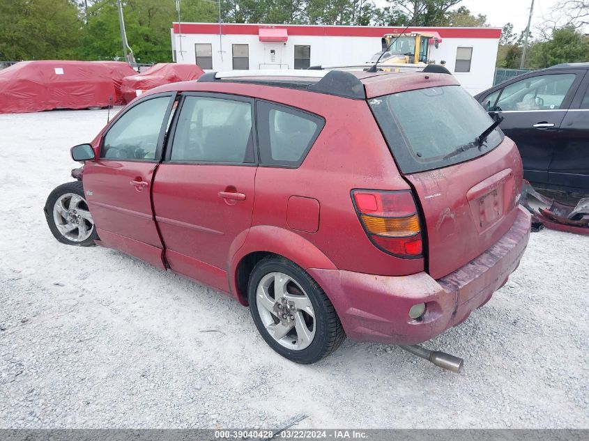 2005 Pontiac Vibe VIN: 5Y2SL63835Z459272 Lot: 39040428