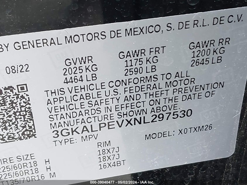2022 GMC TERRAIN FWD SLT - 3GKALPEVXNL297530