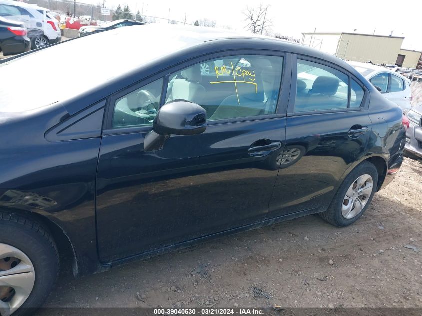 2HGFB2F55DH523777 | 2013 HONDA CIVIC