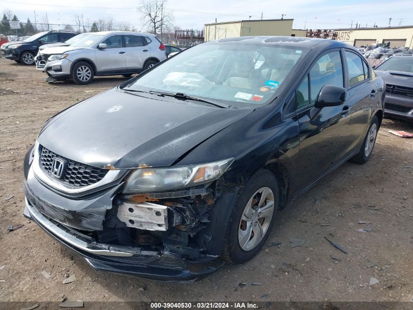 2HGFB2F55DH523777 | 2013 HONDA CIVIC