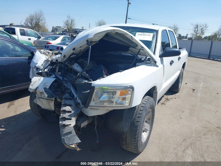 2008 Dodge Dakota Slt VIN: 1D3HE48K38S560149 Lot: 39040546
