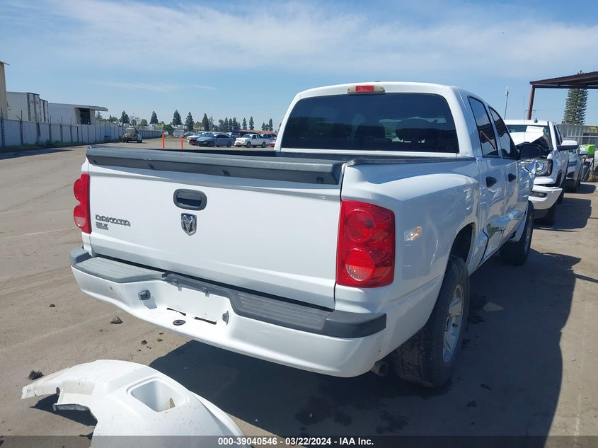 2008 Dodge Dakota Slt VIN: 1D3HE48K38S560149 Lot: 39040546