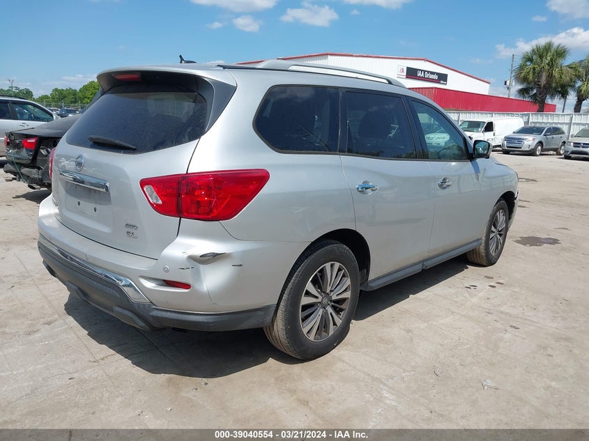 VIN 5N1DR2MM5HC680175 2017 NISSAN PATHFINDER SL