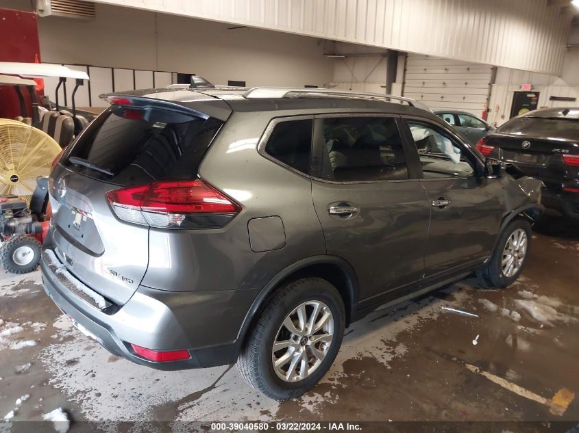 2017 Nissan Rogue Sv VIN: JN8AT2MVXHW004566 Lot: 39040580