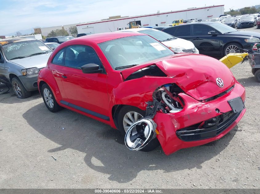 2015 VOLKSWAGEN BEETLE 1.8T FLEET EDITION - 3VWF17AT8FM642199