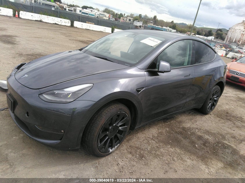 VIN 7SAYGAEE7PF687274 2023 TESLA MODEL Y AWD/LONG RANGE DUAL MOTOR ALL-WHEEL DRIVE