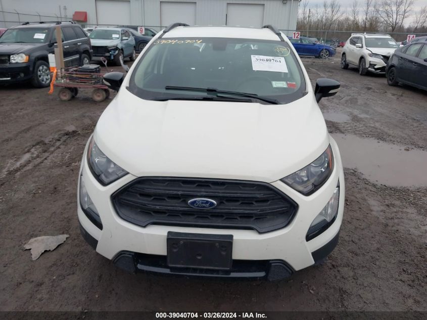 2020 Ford Ecosport Ses VIN: MAJ6S3JL7LC337286 Lot: 39040704