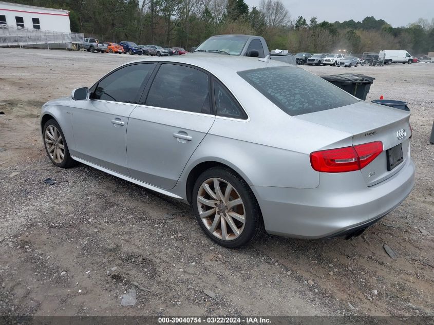 WAUAFAFL6EN025650 | 2014 AUDI A4