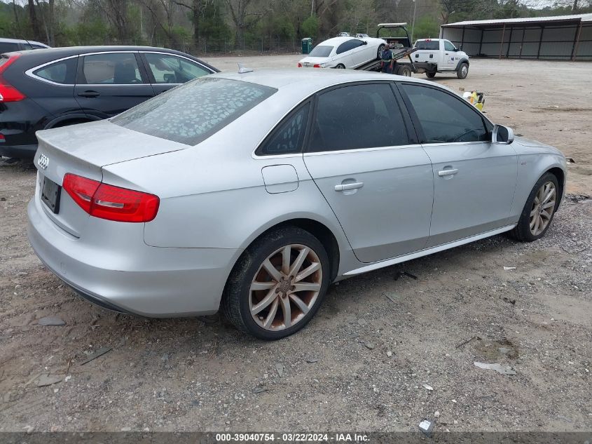 WAUAFAFL6EN025650 | 2014 AUDI A4