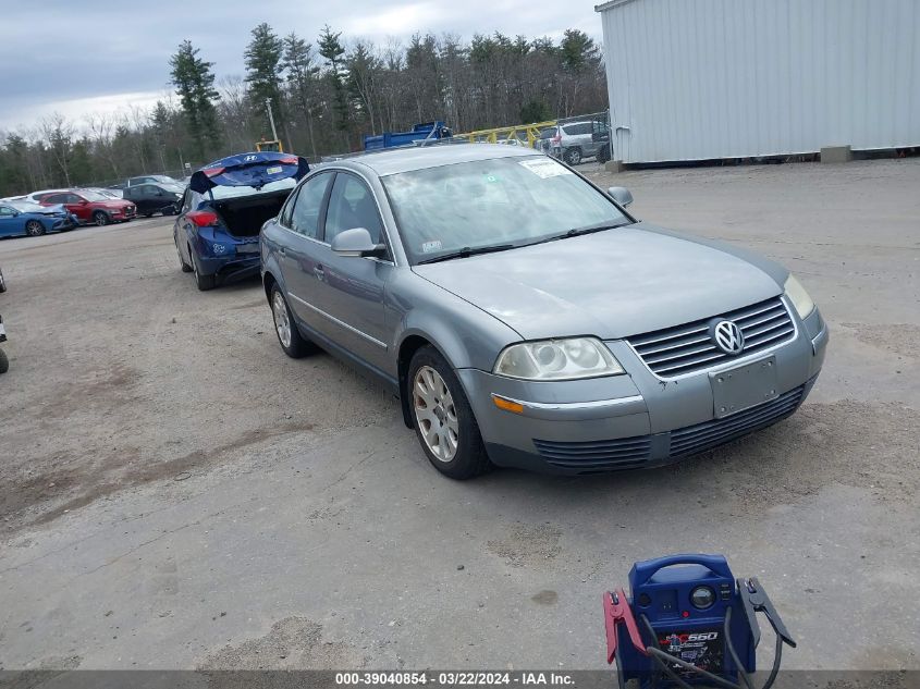 WVWMD63B95E007531 | 2005 VOLKSWAGEN PASSAT