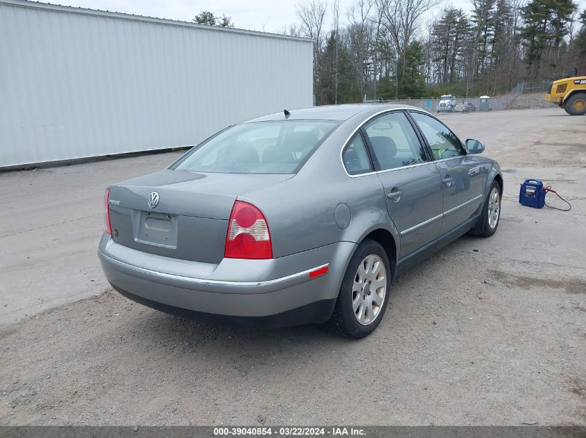 WVWMD63B95E007531 | 2005 VOLKSWAGEN PASSAT