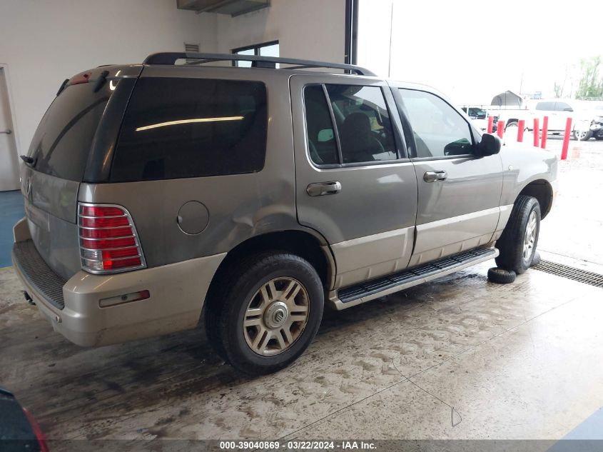 2004 Mercury Mountaineer VIN: 4M2DU66K14ZJ50602 Lot: 39040869