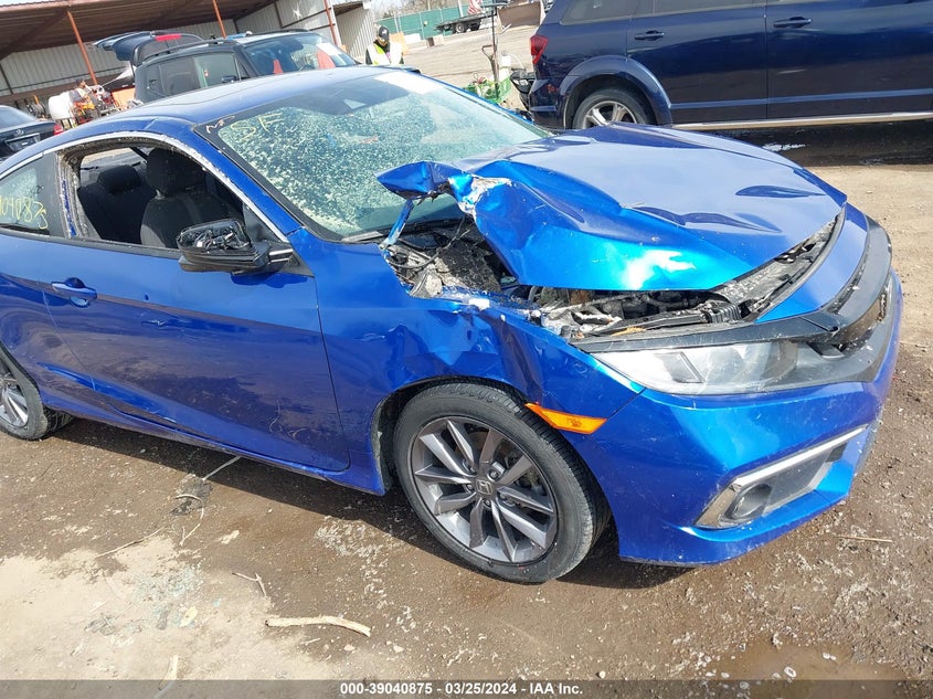2019 HONDA CIVIC EX - 2HGFC3B30KH357057