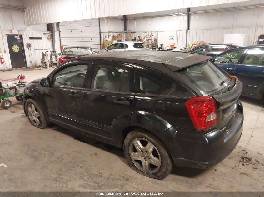 2007 Dodge Caliber Sxt VIN: 1B3HB48B87D561738 Lot: 39040928