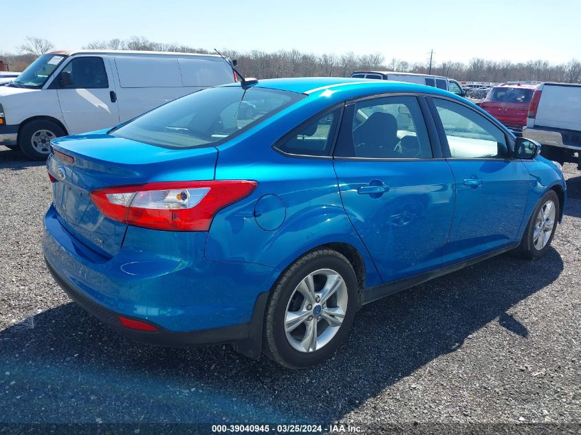 2013 Ford Focus Se VIN: 1FADP3F20DL261405 Lot: 39040945