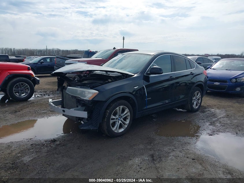2017 BMW X4 xDrive28I VIN: 5UXXW3C34H0T79132 Lot: 39040962