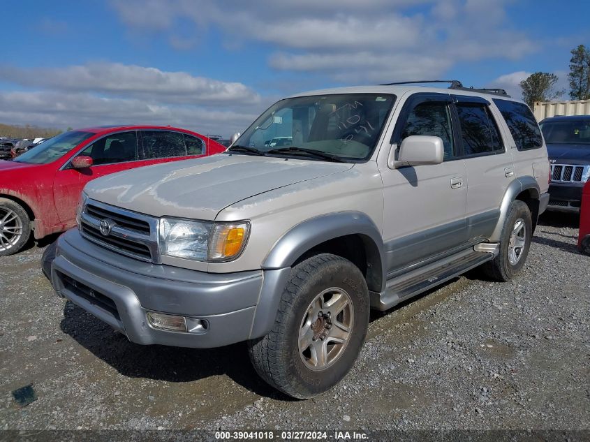 1999 Toyota 4Runner Limited V6 VIN: JT3GN87R3X0110641 Lot: 40844437