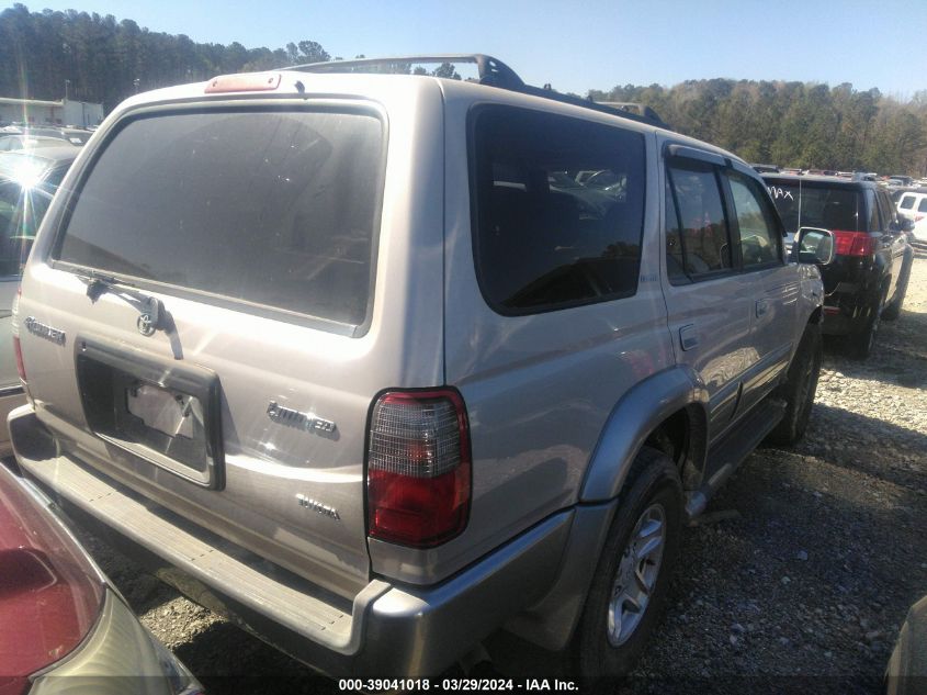 1999 Toyota 4Runner Limited V6 VIN: JT3GN87R3X0110641 Lot: 40844437