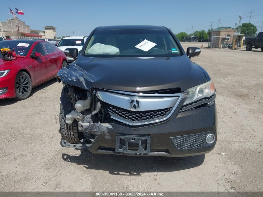 2014 Acura Rdx VIN: 5J8TB3H5XEL016321 Lot: 39041138