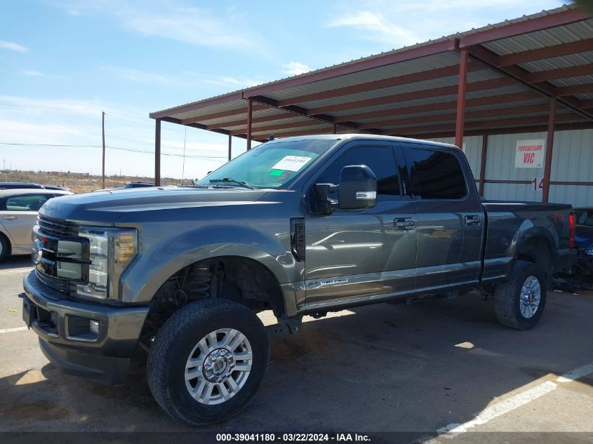 2019 Ford F-250 Lariat VIN: 1FT7W2BT7KED26416 Lot: 39041180