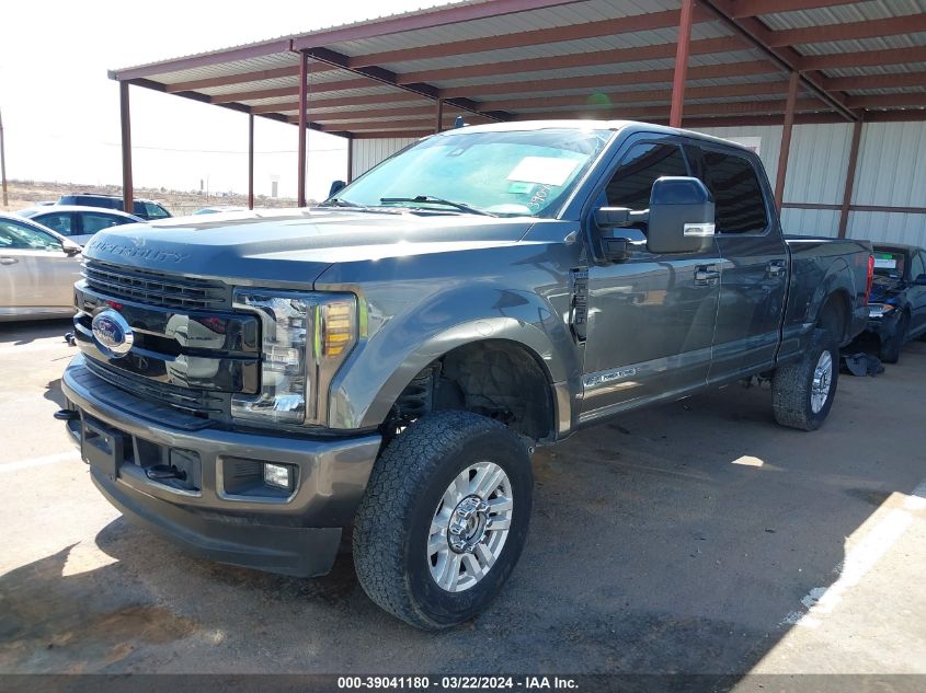 2019 Ford F-250 Lariat VIN: 1FT7W2BT7KED26416 Lot: 39041180