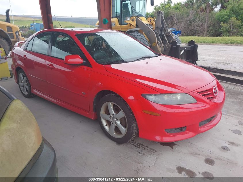 2005 Mazda Mazda6 S Sport VIN: 1YVHP84D955M74849 Lot: 39041212