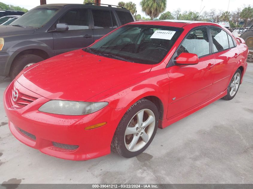 2005 Mazda Mazda6 S Sport VIN: 1YVHP84D955M74849 Lot: 39041212