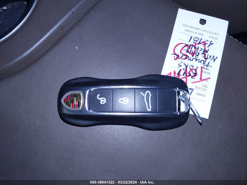 VIN WP0AF2A7XHL150850 2017 PORSCHE PANAMERA TURBO