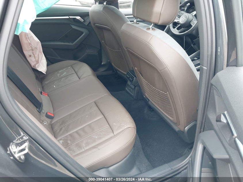 2022 AUDI A3 2.0L I4   N(VIN: WAUGUDGYXNA062333