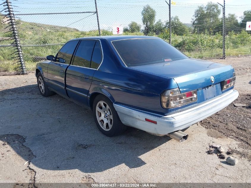 1990 BMW 735 I Automatic VIN: WBAGB4311LDB66514 Lot: 39041437