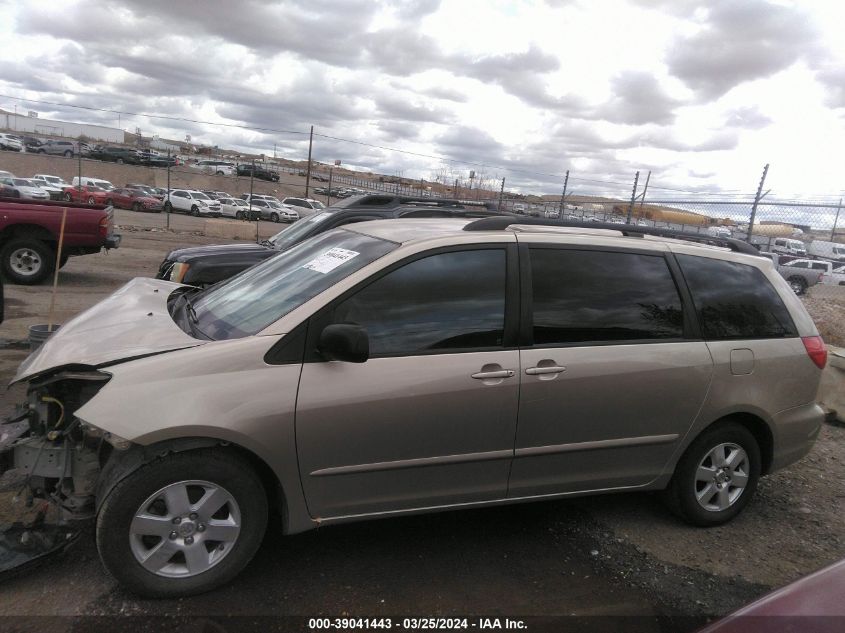 2008 Toyota Sienna Le VIN: 5TDZK23C58S135650 Lot: 39041443