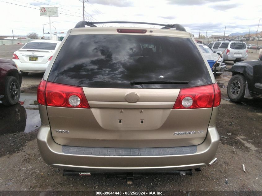 2008 Toyota Sienna Le VIN: 5TDZK23C58S135650 Lot: 39041443