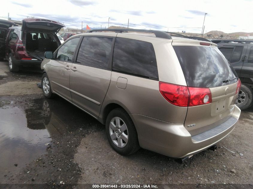 2008 Toyota Sienna Le VIN: 5TDZK23C58S135650 Lot: 39041443