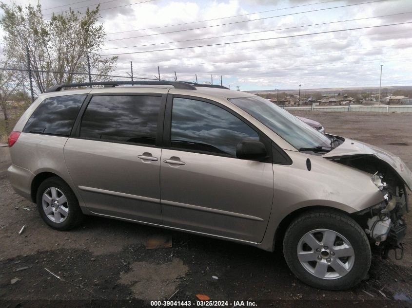 2008 Toyota Sienna Le VIN: 5TDZK23C58S135650 Lot: 39041443