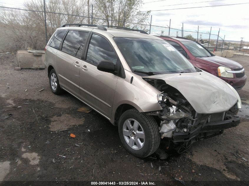 2008 Toyota Sienna Le VIN: 5TDZK23C58S135650 Lot: 39041443