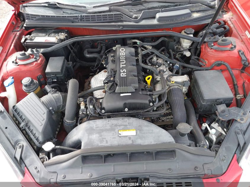 2012 Hyundai Genesis 2.0T VIN: KMHHT6KD6CU078465 Lot: 39041765