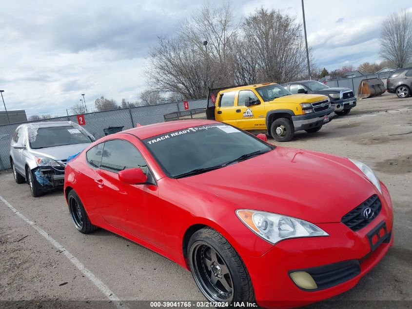 2012 Hyundai Genesis 2.0T VIN: KMHHT6KD6CU078465 Lot: 39041765