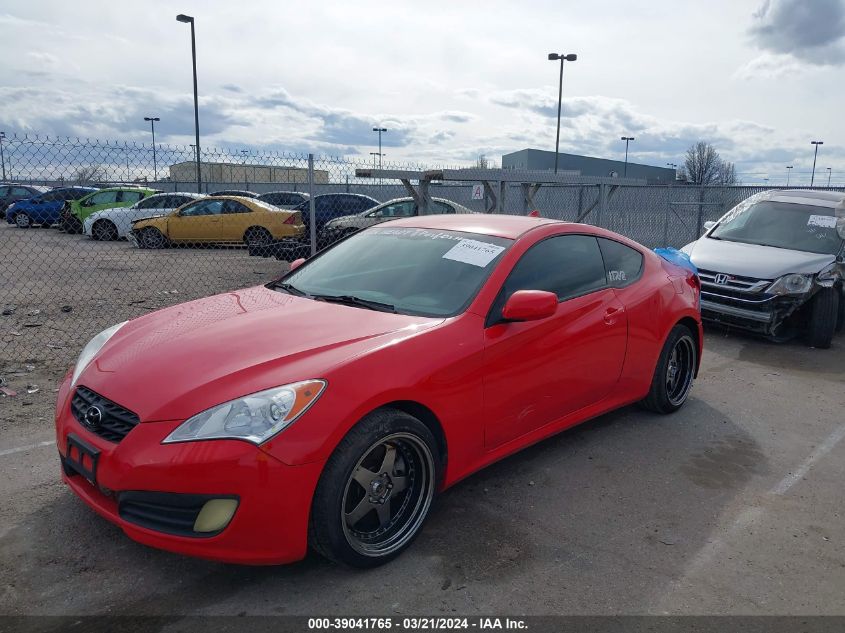 2012 Hyundai Genesis 2.0T VIN: KMHHT6KD6CU078465 Lot: 39041765