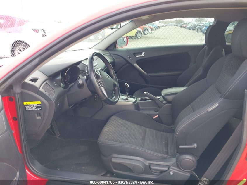 2012 Hyundai Genesis 2.0T VIN: KMHHT6KD6CU078465 Lot: 39041765