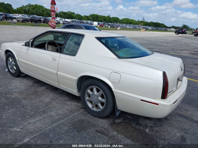 1G6ET1296XU613096 | 1999 CADILLAC ELDORADO