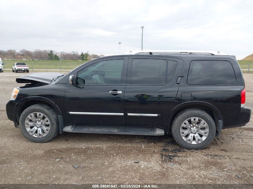 2015 Nissan Armada Platinum VIN: 5N1BA0NE0FN607341 Lot: 39041847